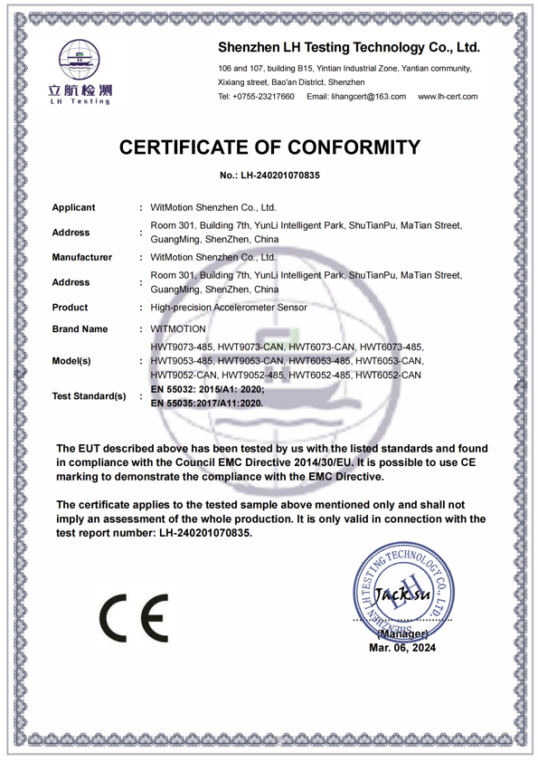 CE Certification